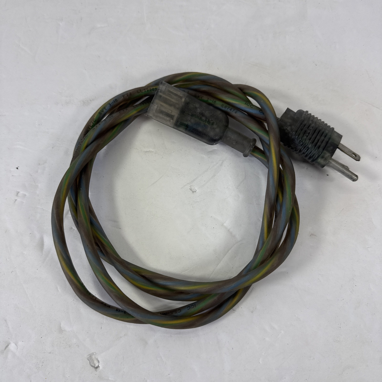 Vintage iMac Volex AC Power Cord Rainbow 6ft Genuine Apple Macintosh OEM Cable