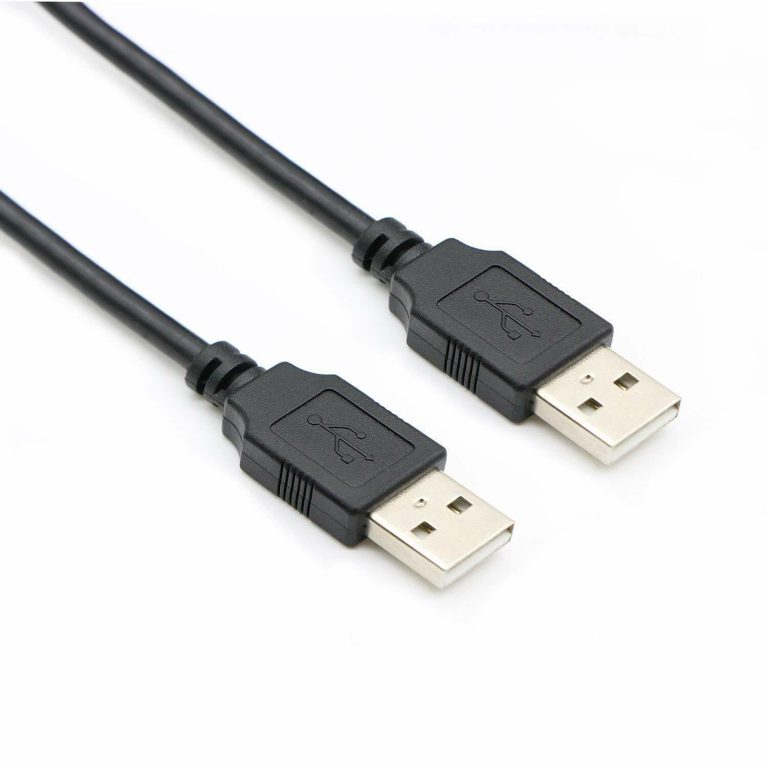 USB Cable 2.0/3.0 A-Male Data Wire Charger Black White Blue 3FT -15 FT Multi Lot