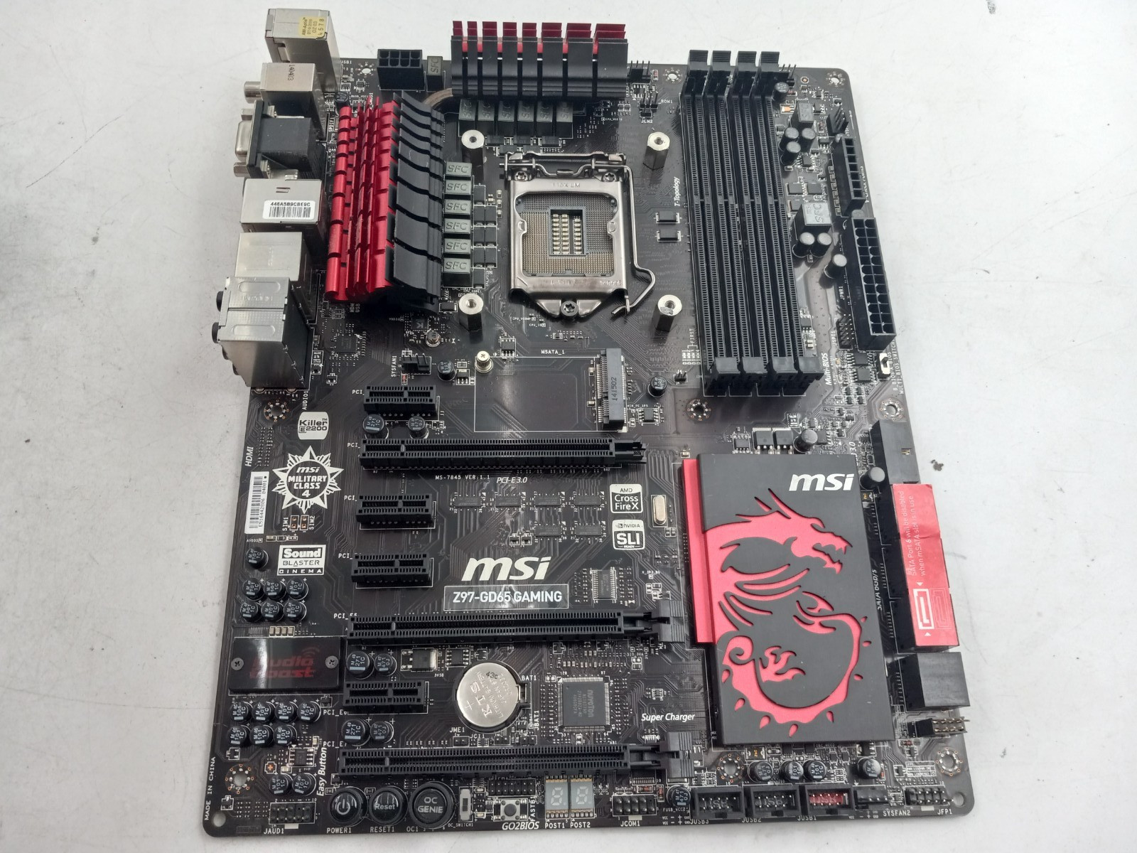 MSI Z97-GD65 GAMING LGA1150 MOTHERBOARD  (MBC88)