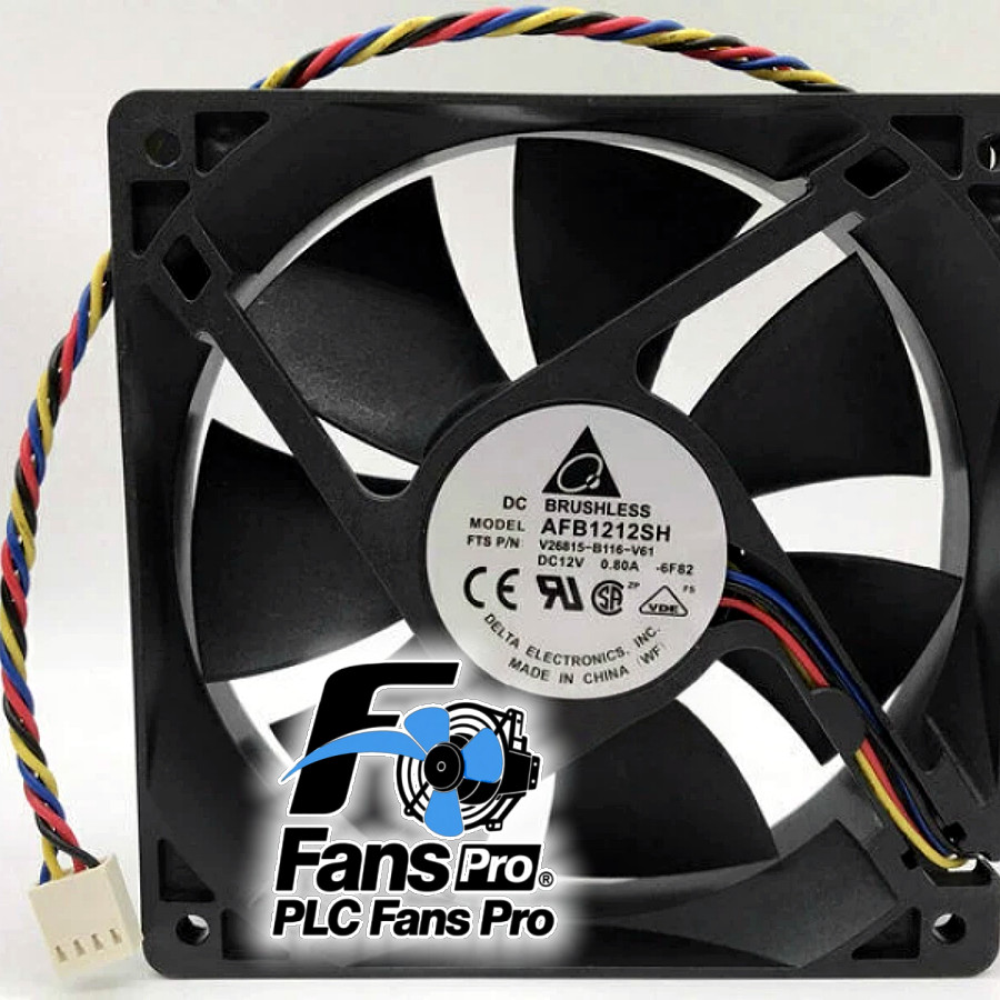 1PCS Brand New Delta AFB1212SH DC12V 0.8A 120*120*25MM 4pin cooling Axial fan