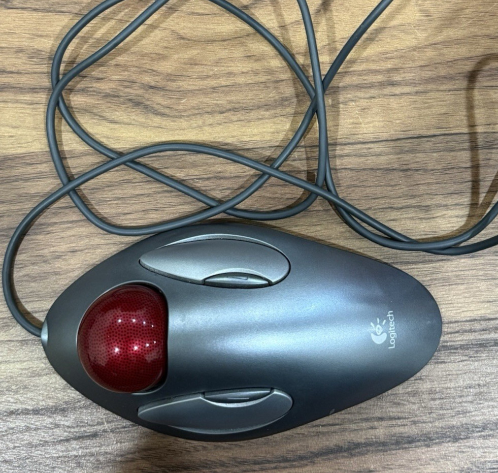 Logitech Trackman Marble Trackball Mouse - 910-000806