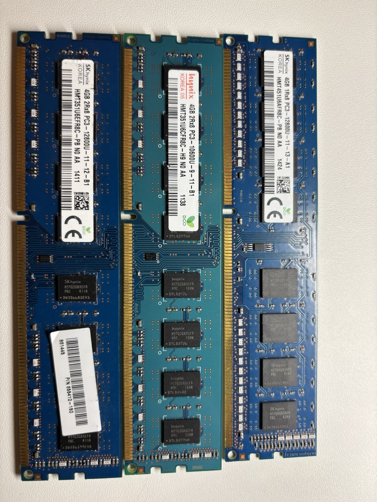 12gb ddr3 Sk Hynix 3x4gb