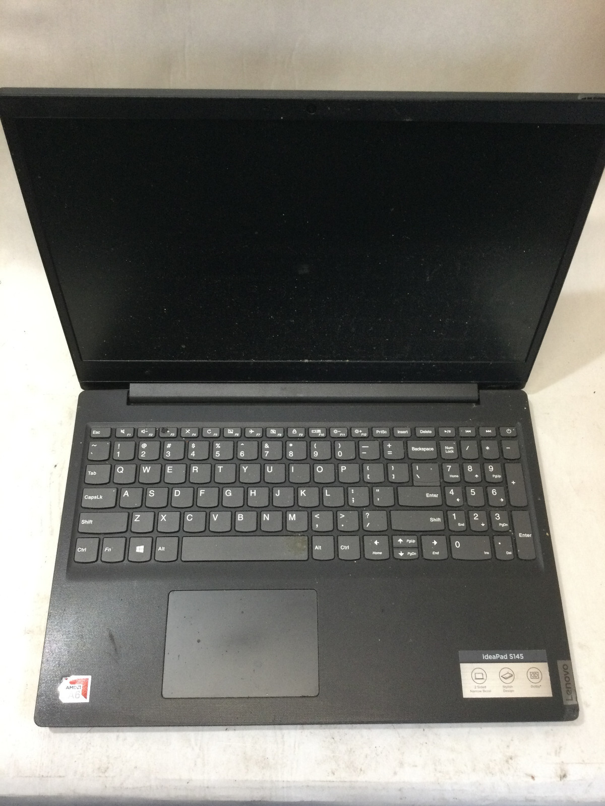 LENOVO IDEAPAD S145 - FOR PARTS - AMD A6 - 4GB RAM - READ DESCRIPTION - BB