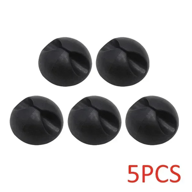 30-1Pcs Car Dashboard Data Cable Clip Self-Adhesive USB Line Hub Wire Holder Fix
