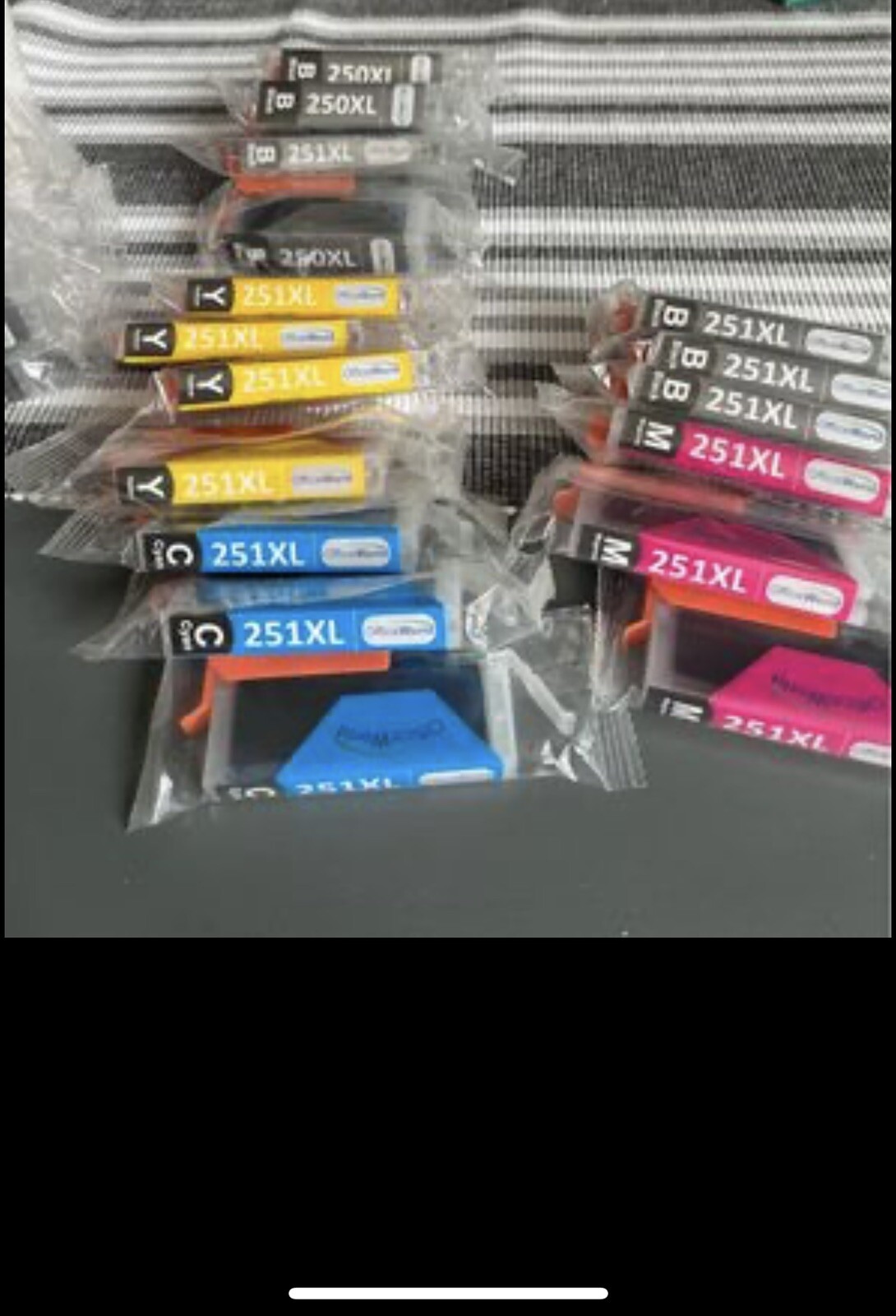 Big Lot Of printer ink refills For HP Photosmart Printers 22 Cartridges Aftermar