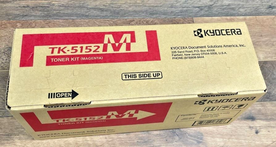 Kyocera TK-5152M Genuine Magenta Toner Cartridge – Brand New Sealed