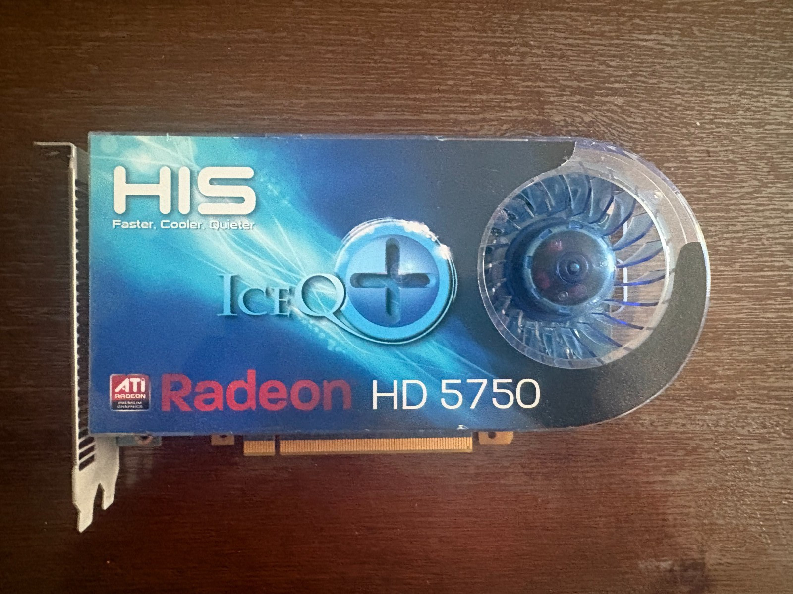 HIS Radeon HD 5750 1GB  SM1-33Q-B Graphics Card Tested and Working