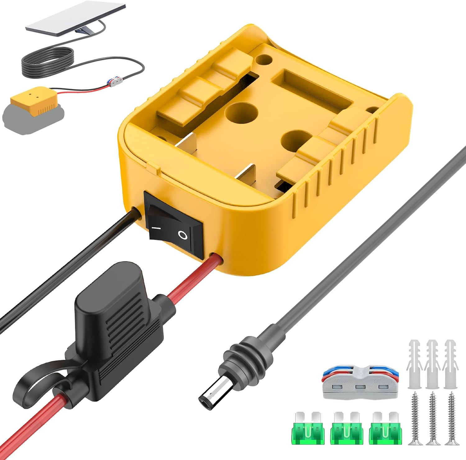 Starlink Mini Battery Adapter, 10FT/3M Starlink Mini Waterproof DC Power Cable