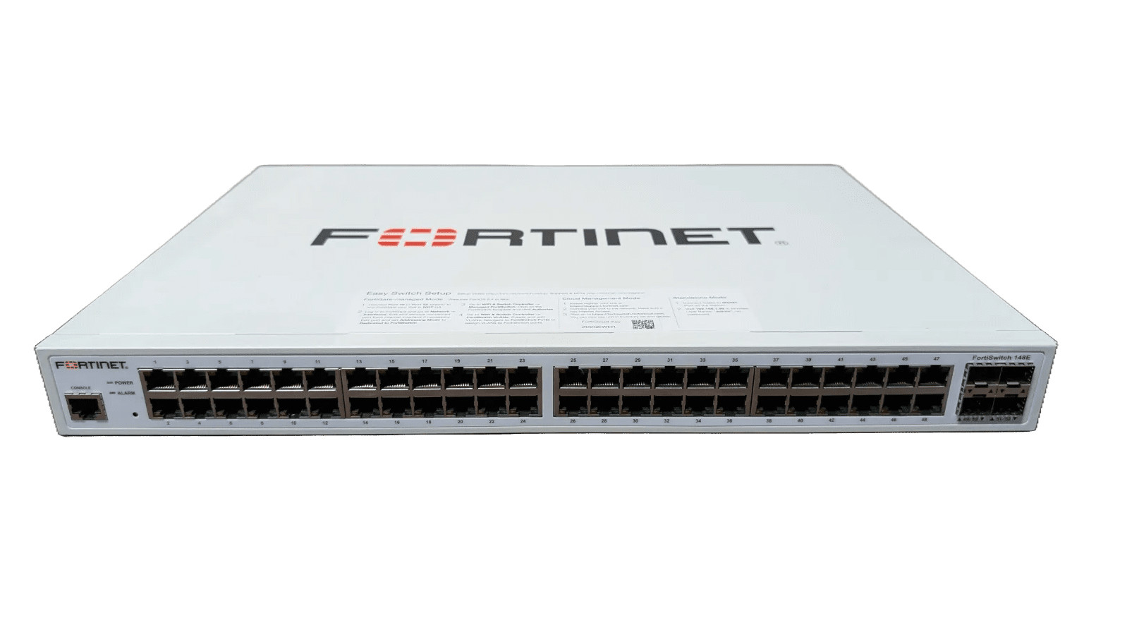 Fortinet FS-148E Layer 2 FortiGate switch controller with 48 GE RJ45 + 4 SFP
