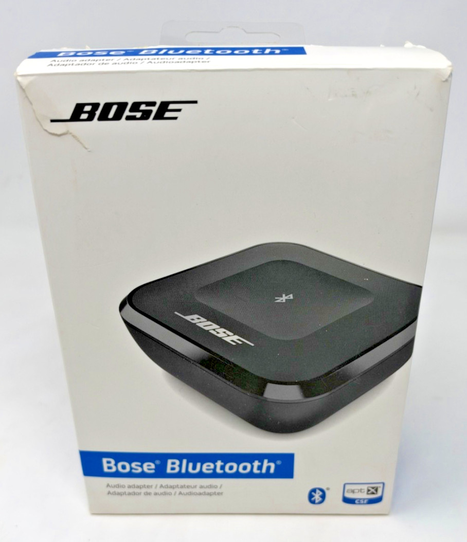 Bose Bluetooth Audio Adapter Model: 418048 - w/ Power Cord & Optical cable