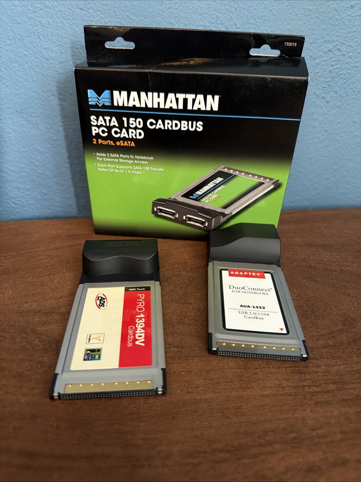 Manhattan Adaptec ADS Tech Cardbus Lot READ set Of Three