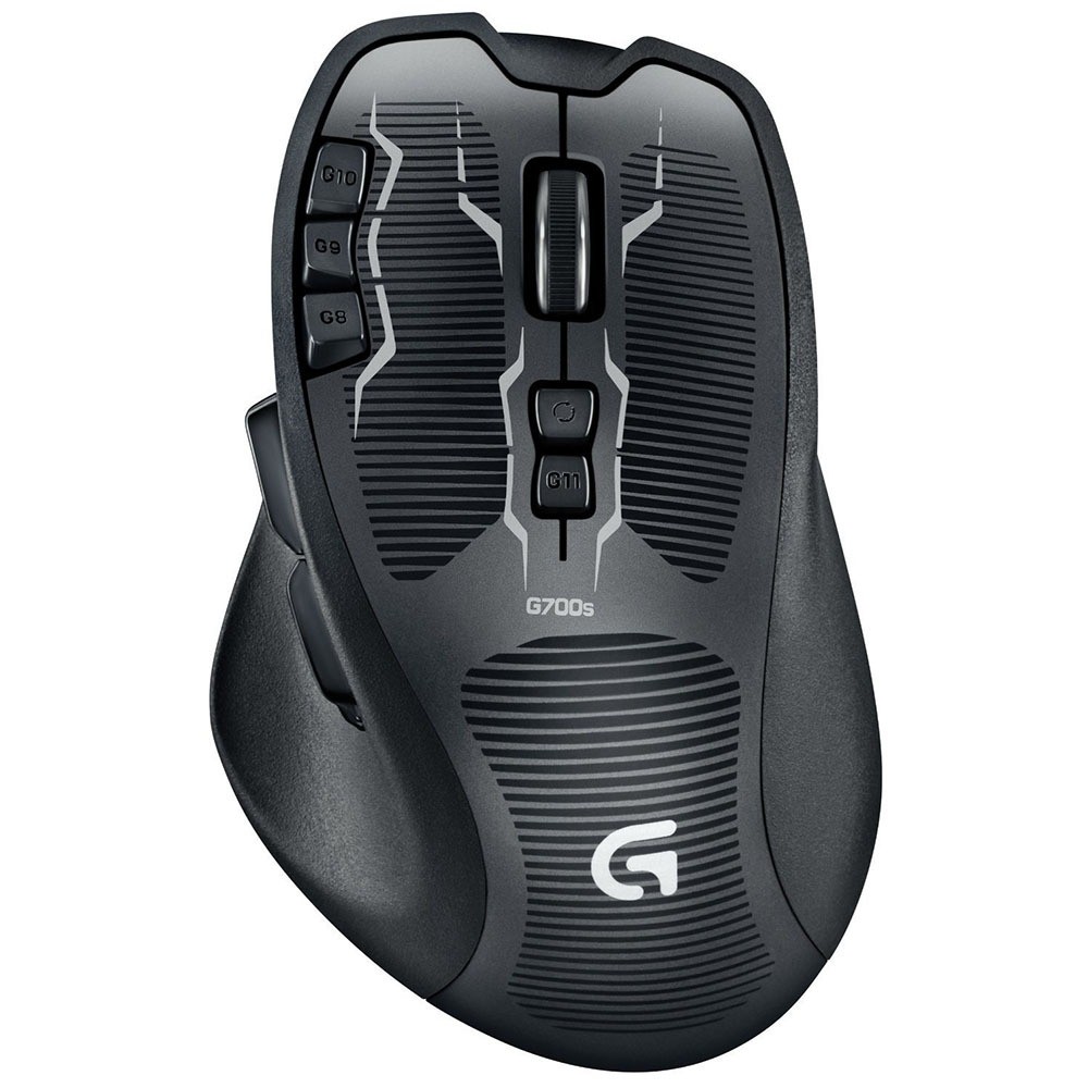 Logitech G700S Wireless MMO Gaming Mouse 13 Programmable Buttons Ergonomic