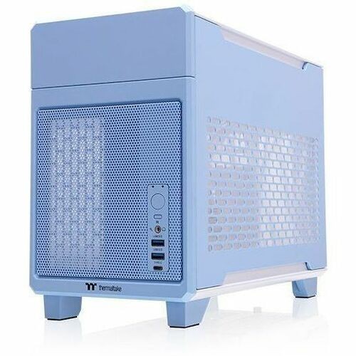 Thermaltake TR100 SFF mITX Gaming Computer Case Hydrangea Blue CA11A00SFNN00