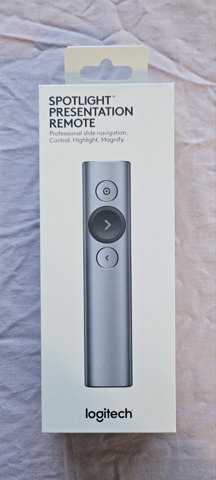 Logitech Spotlight (910-004654) Wireless Presentation Remote Control...NEW
