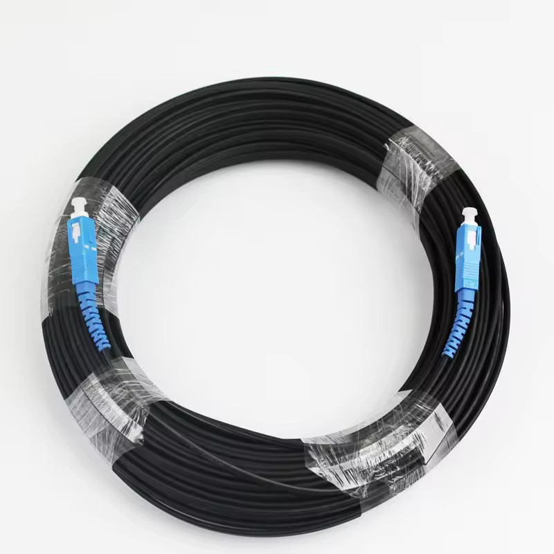 SC/APC UPC FTTH Outdoor Drop Cable G657A SingleMode Fiber Optic Patch Cord 1-80m