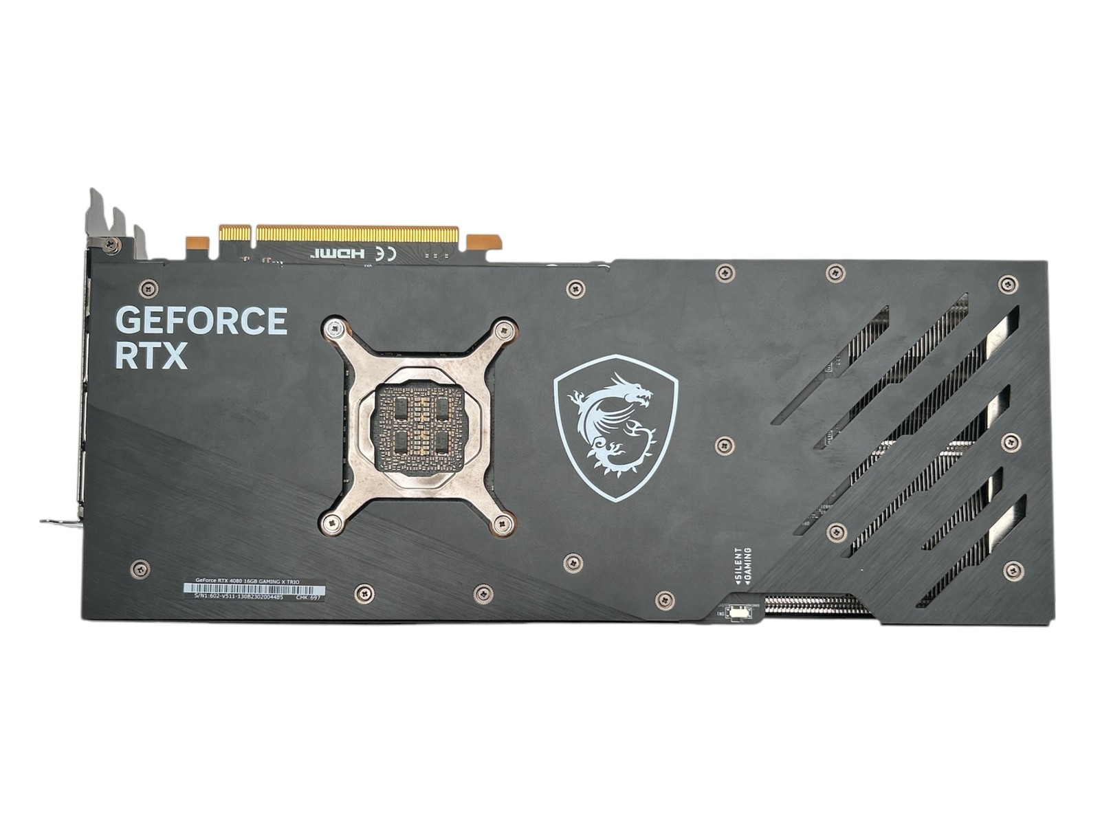GeForce MSI RTX 4090 Gaming X Trio - FOR PARTS NO GPU