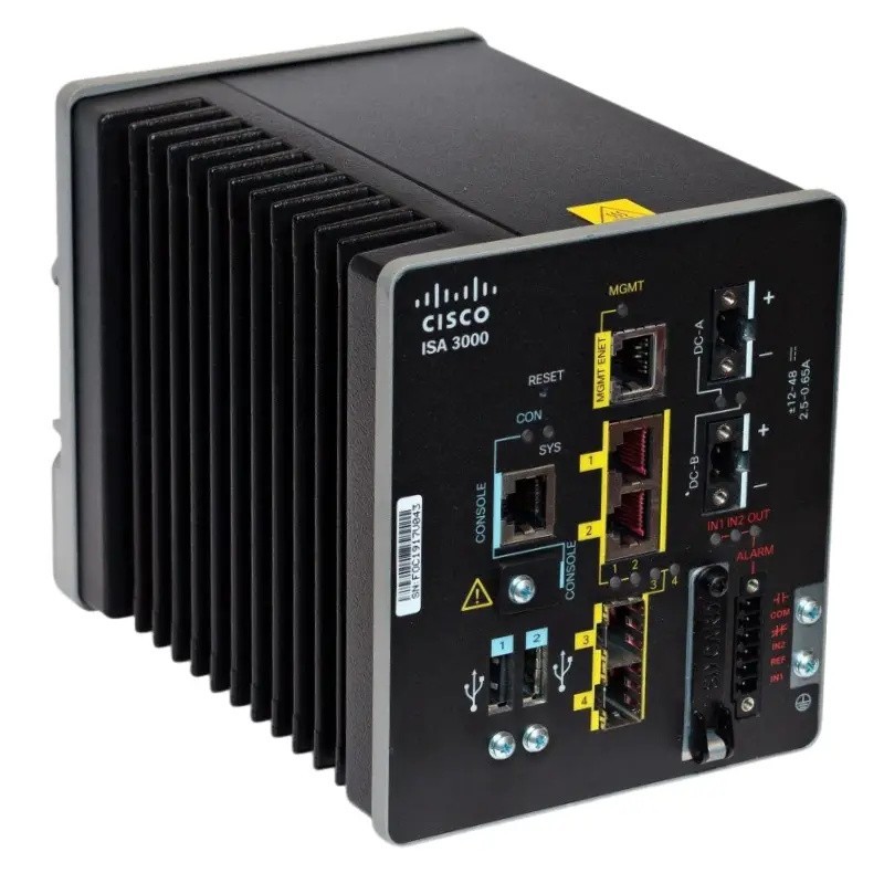 Cisco ISA-3000-4C-K9 Industrial Security Appliance 4-Port Gigabit Firewall NEW