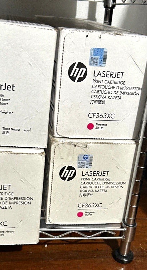 HP Genuine LaserJet Toner CF363XC  Magenta