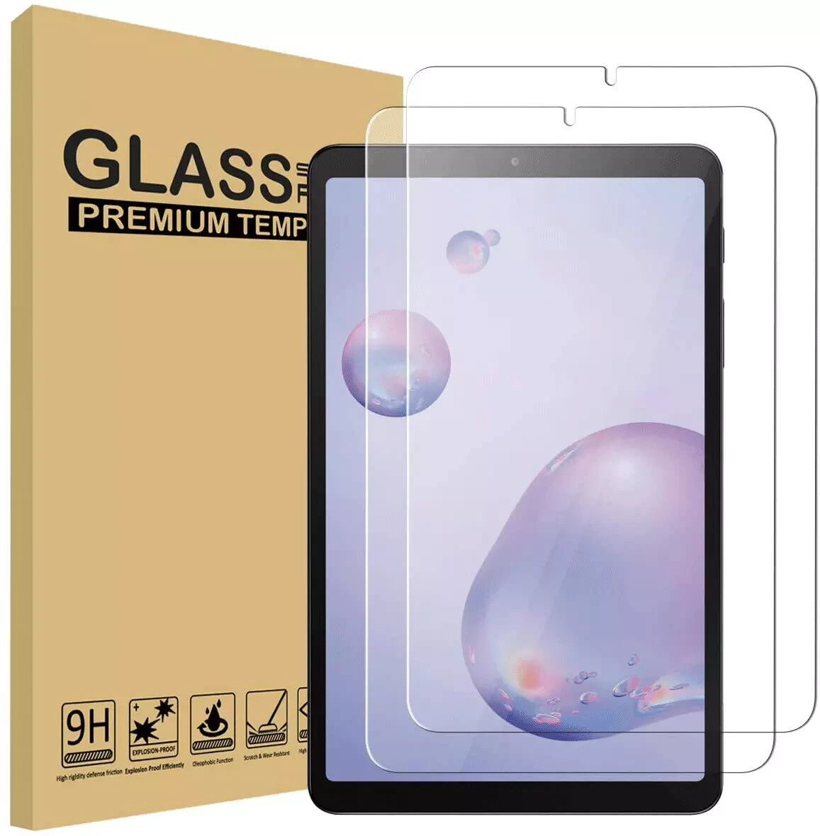 4 Pack Tempered Glass Screen Protector For Samsung Galaxy Tab A 8.4 T307U 2020