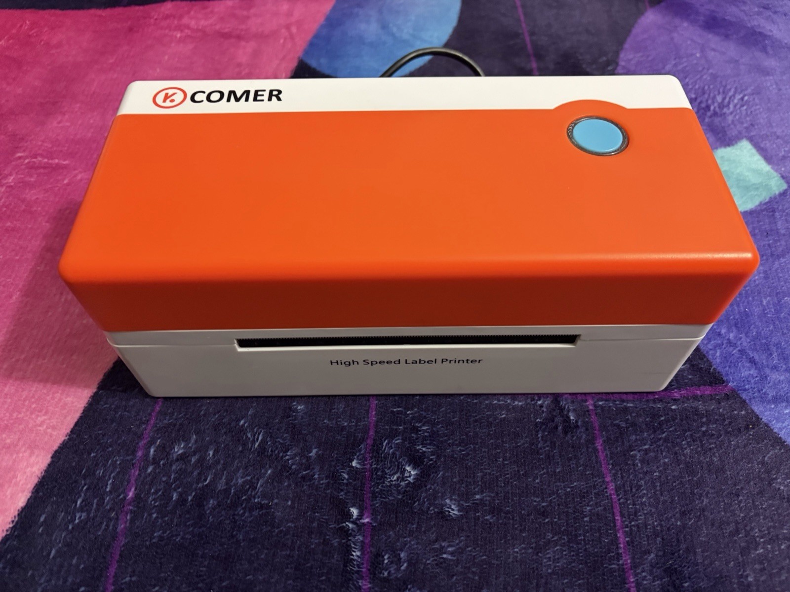 K COMER RX416 Logistics Thermal Shipping Label Printer Multifunction Labeler
