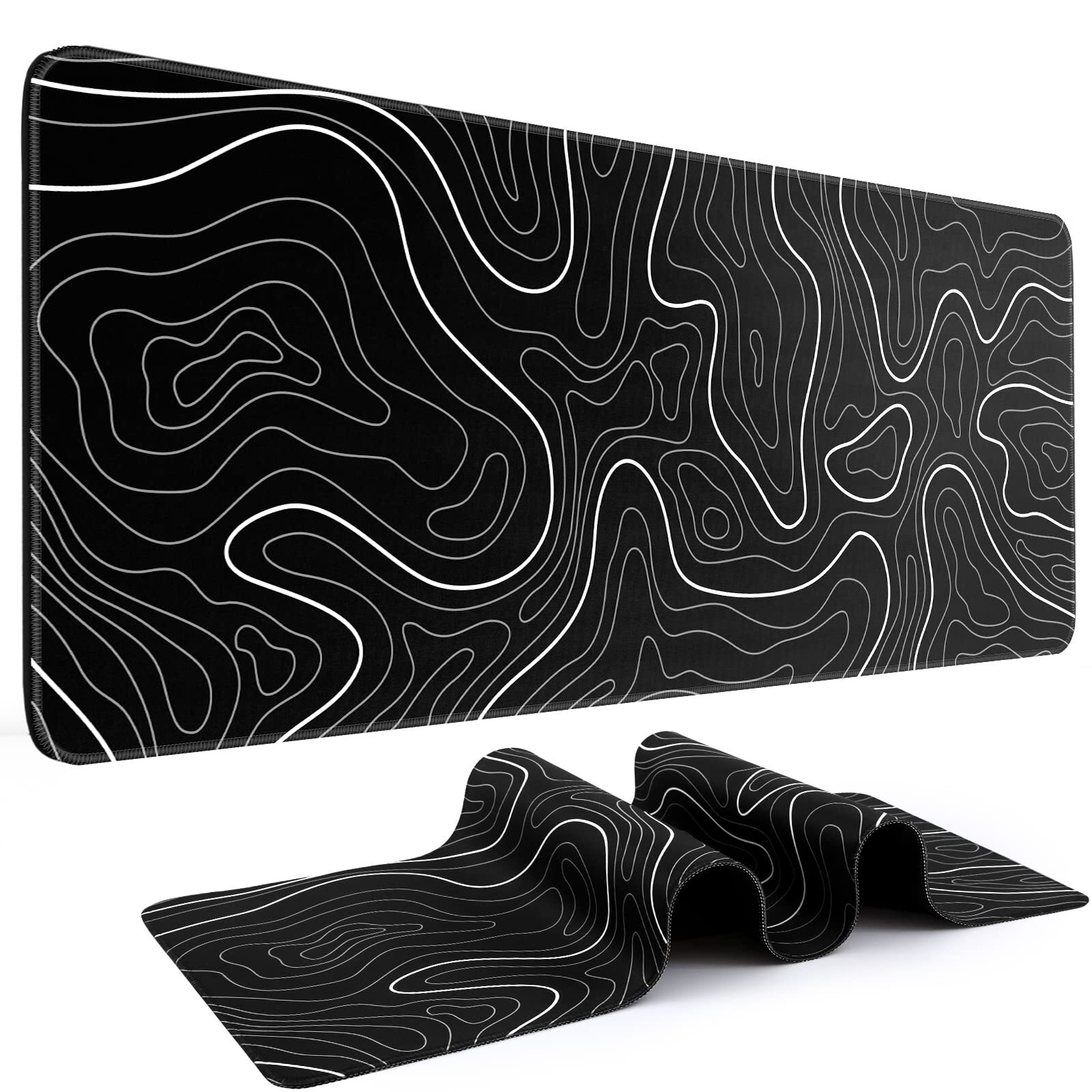 Mouse Pad Gaming Mousepad 31.5 x 11.8in Large Mouse Pad for Keyboard and Mous...
