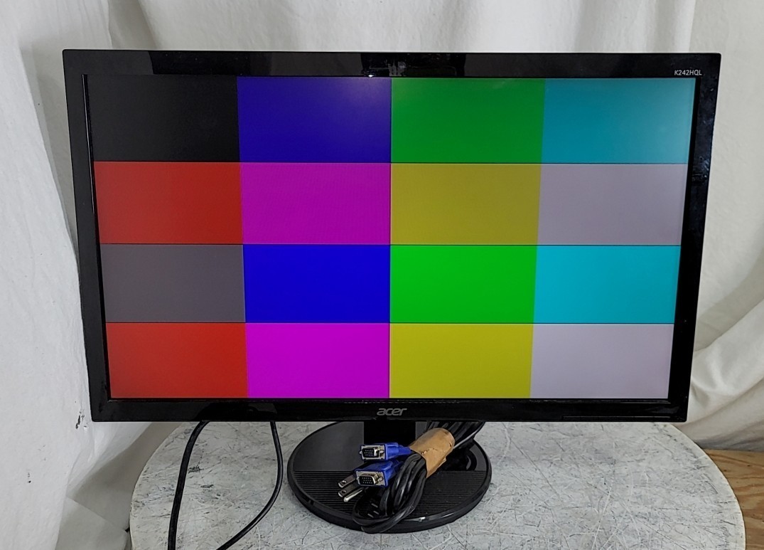 Acer K242HQL UM.UX6AA.B05 24" Widescreen LED Monitor VGA DVI 