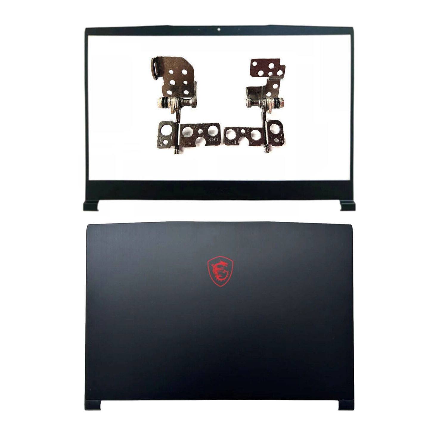 Back Cover & Front Bezel Hinges For MSI GF65 Thin 9SD 9SE MS-16W1 MS-16W2 15.6"
