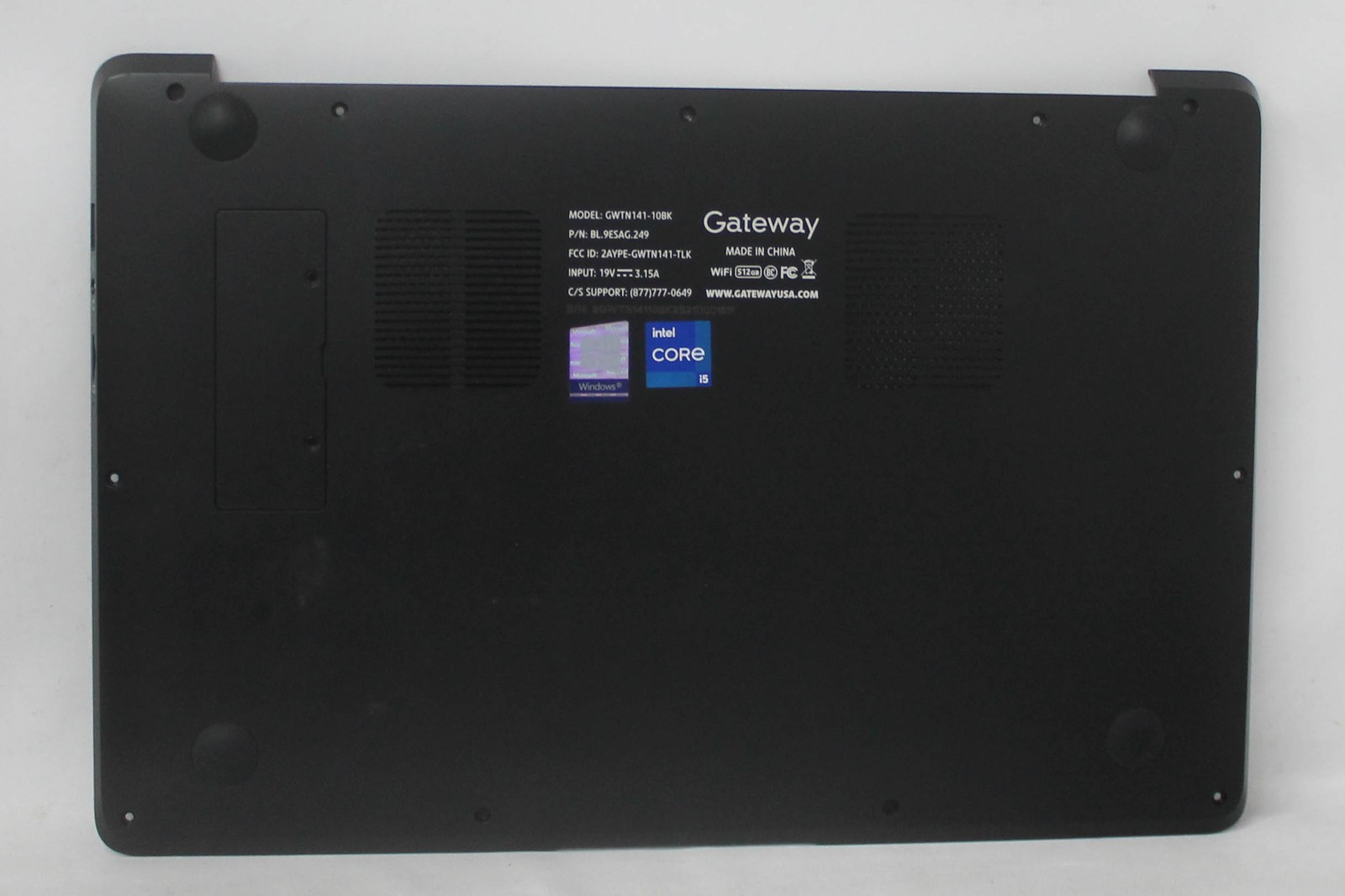GWTN141-10BK-BASE-B Gateway Bottom Base Cover Gwtn141-10Bk Grade B