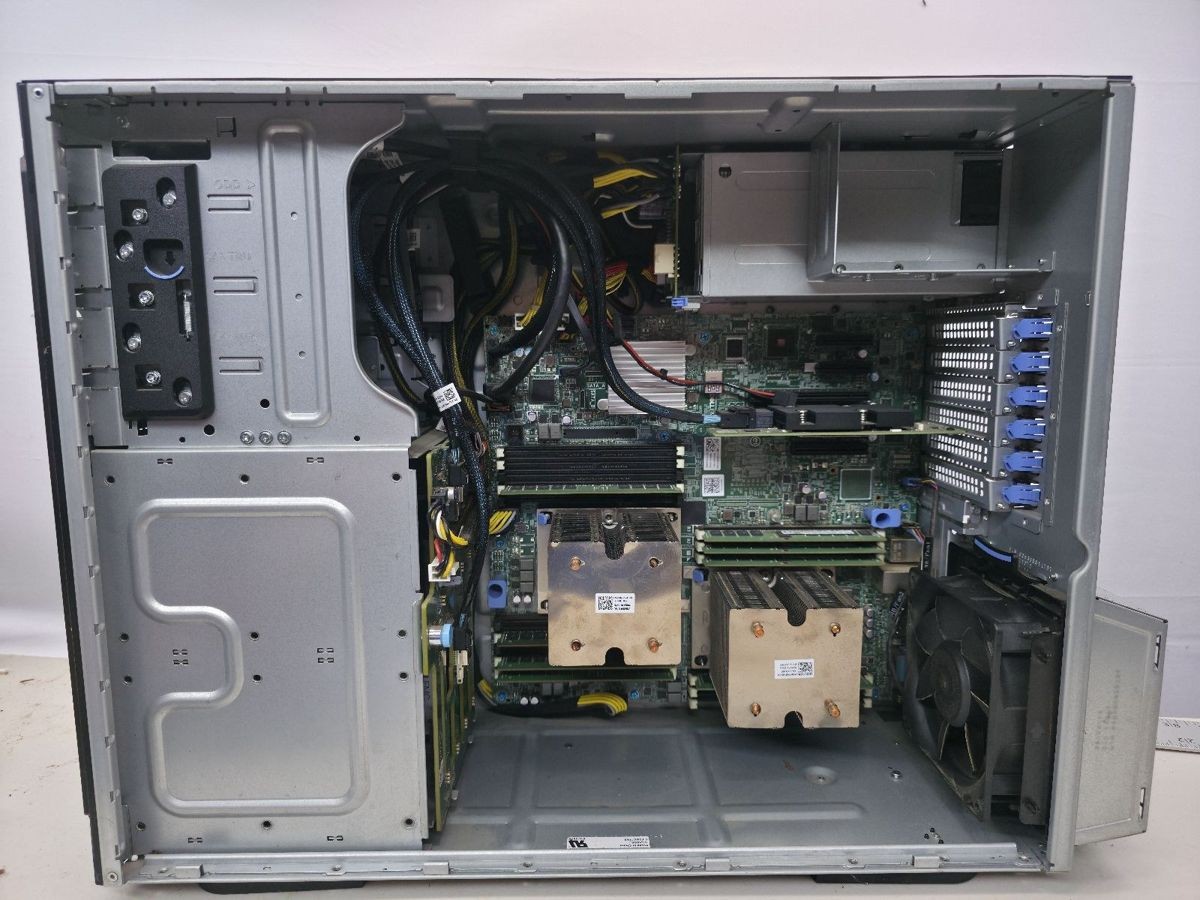 Dell PowerEdge T440 Tower Server 2x Intel Gold 5118 and 128GB 2400MHZ DDR4