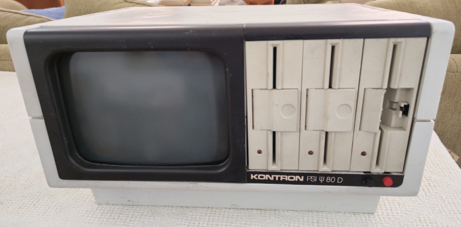 RARE VINTAGE Kontron 80 Psi Compact Microcomputer Computer Germany Early 1980s