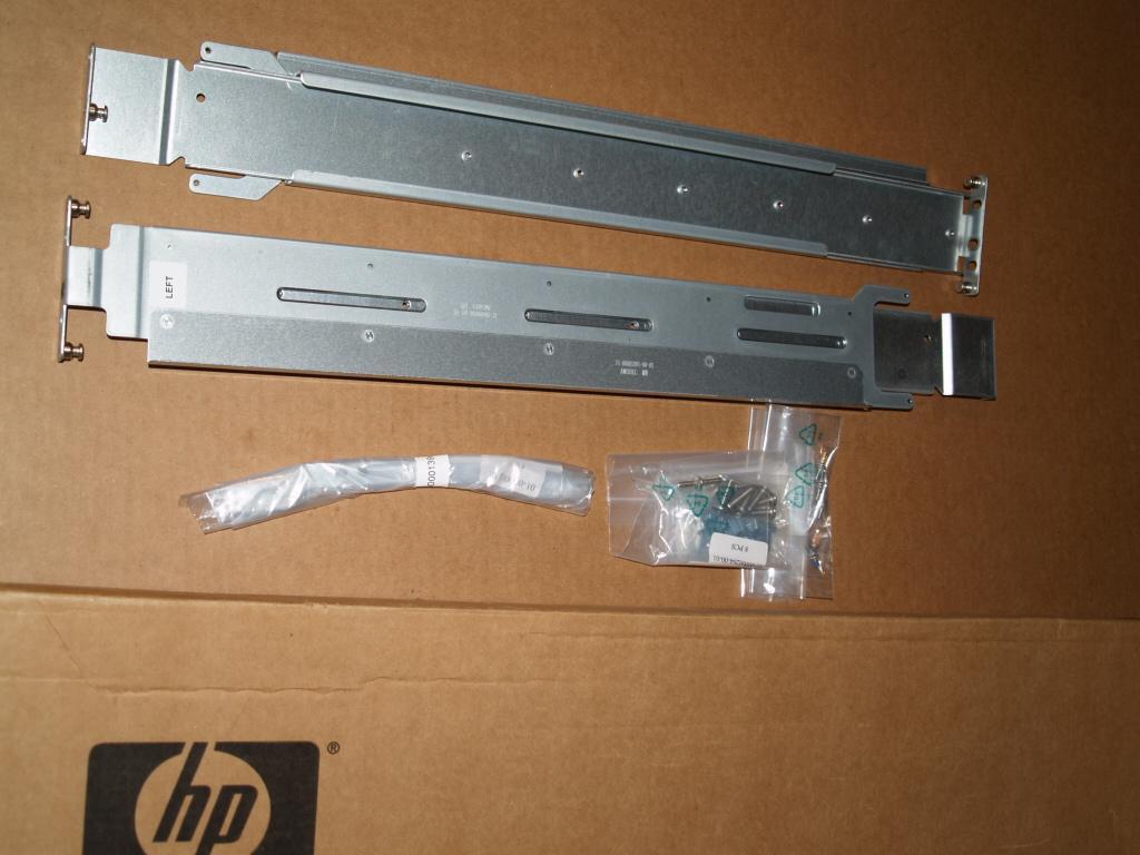 HP 457637-001 2U Sliding Rack Rail Kit for VLS9000 Library Storageworks MSA2000