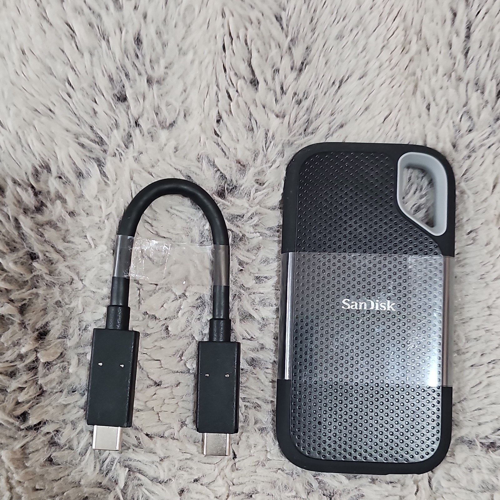 SanDisk Extreme Portable SSD 2TB USB-C NVMe External Solid State Drive, Black