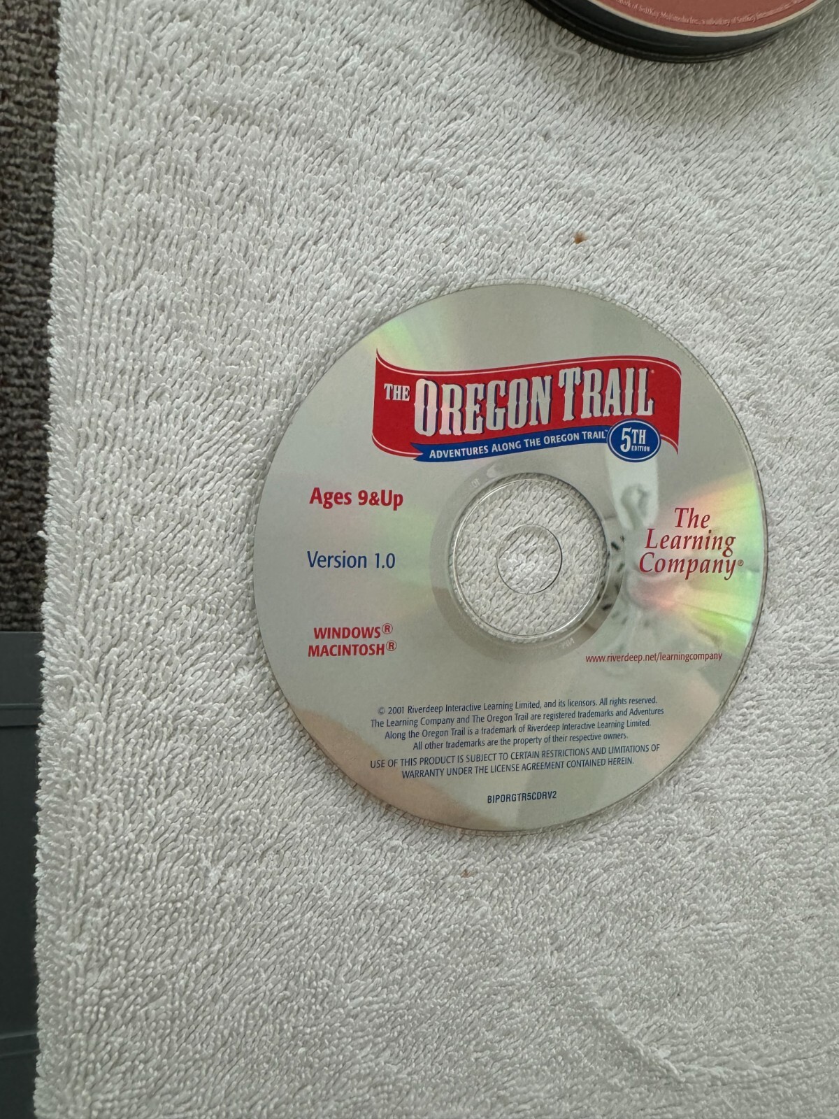 The Oregon Trail 5th Edition V1.0 - The Learning Company 2001 PC/Windows