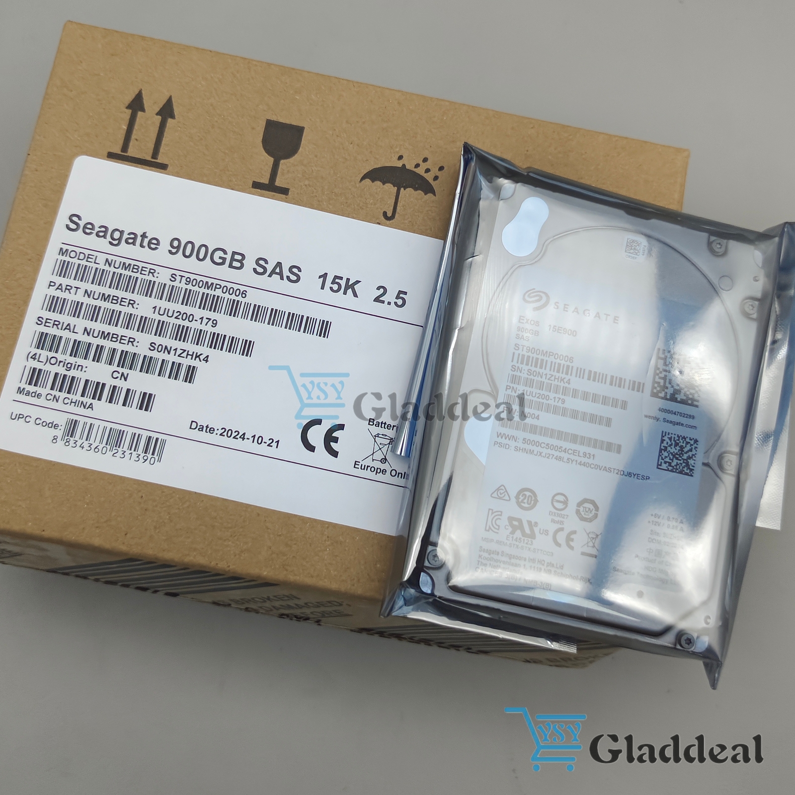 Seagate 900GB 2.5" Hard Drive ST900MP0006 15K SAS Internal