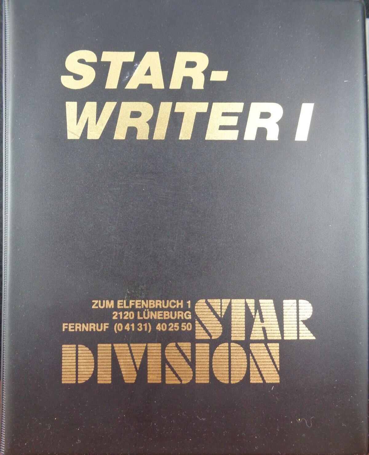 SCHNEIDER/AMSTRAD CPC -- STAR-WRITER I (STAR DIVISION - 3" DISK)