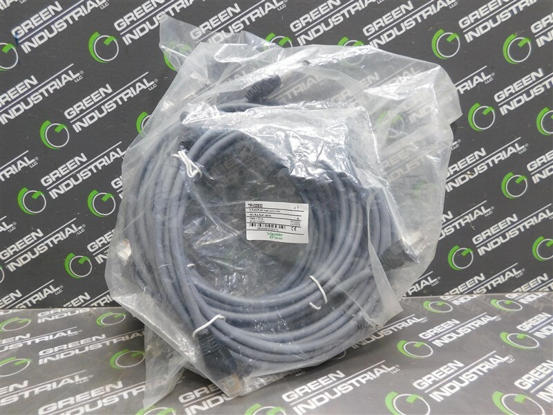 NEW Bag of 4 Schneider Electric TRV00830 RJ45/RJ45 male cords  3 meters 