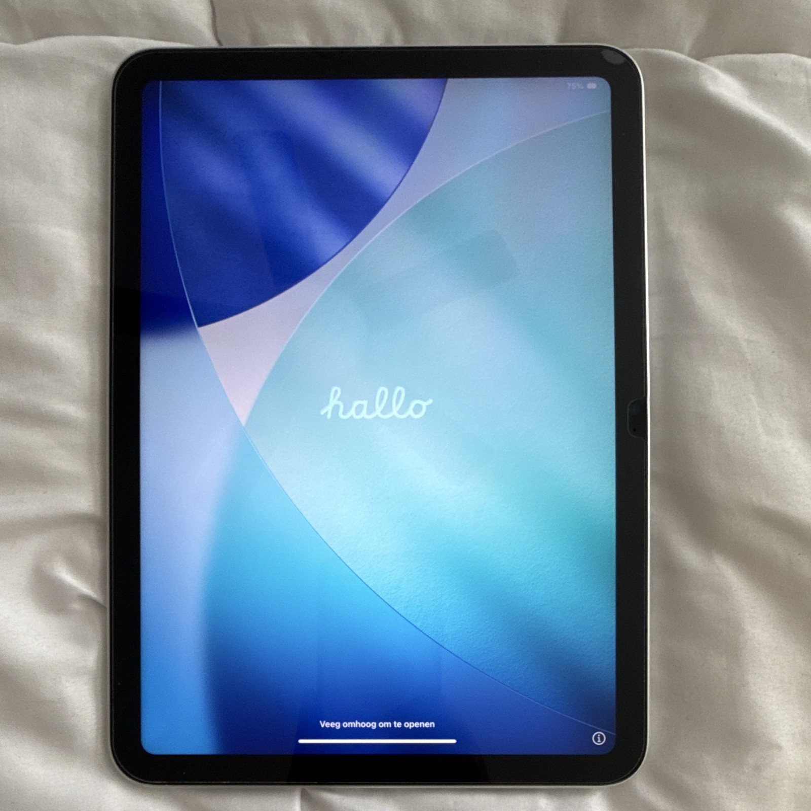 Apple iPad A2696 Silver 64GB, WiFi, iOS Tablet bundle w/Touch ID & 