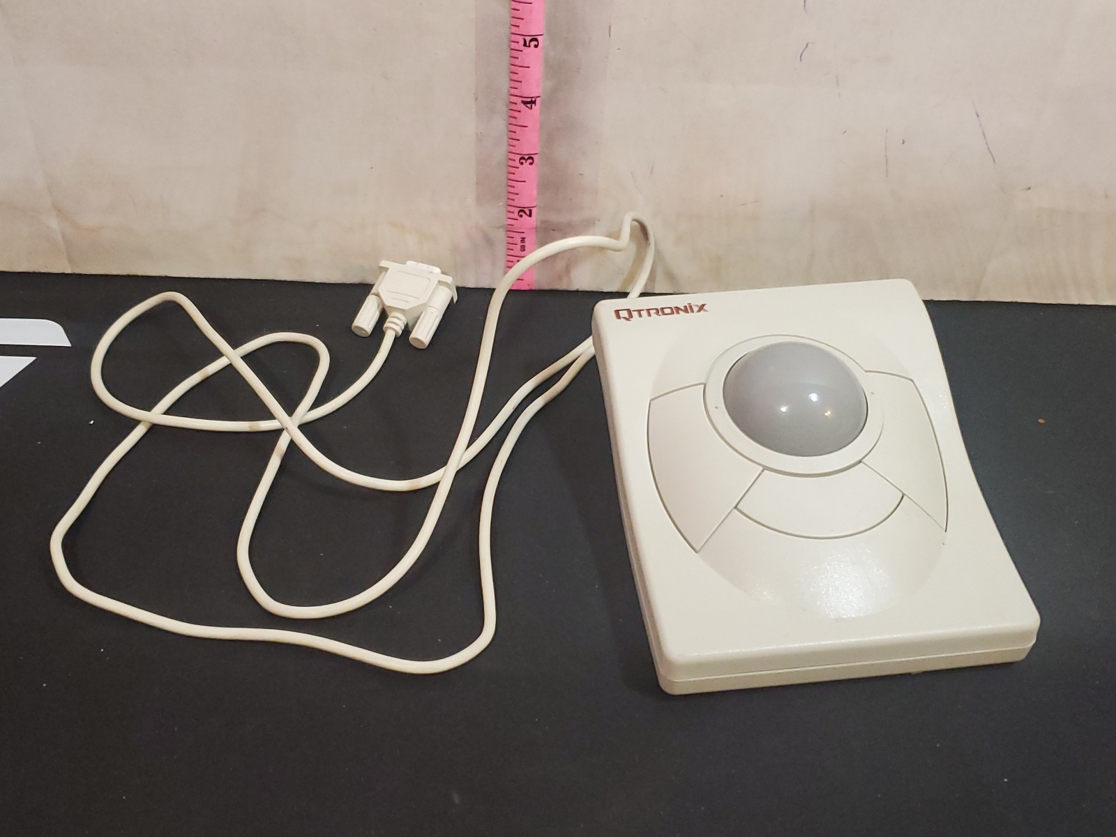 QTRONIX LIBRA90M TRACK TRAK BALL TRACKBALL MOUSE PS2 PLUT