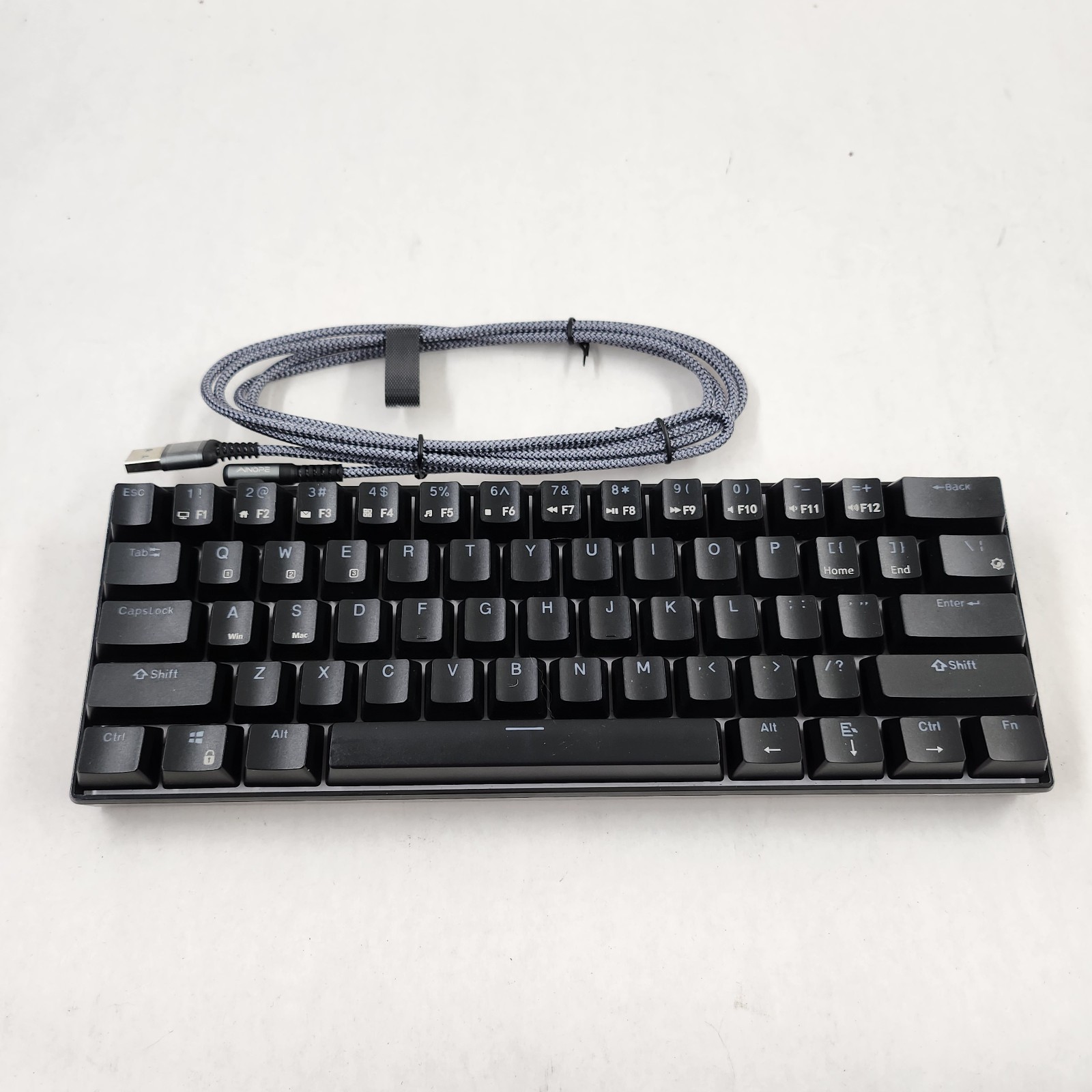 RK ROYAL KLUDGE RK61 Wired 60% Mechanical Gaming Keyboard RGB Brown Switch Mod