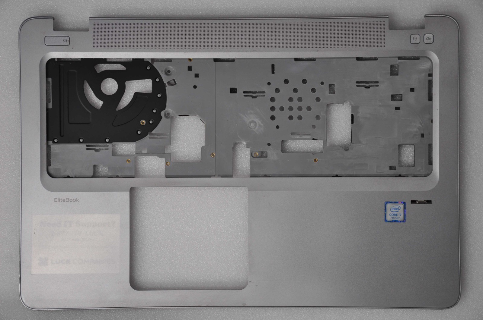 HP Palmrest upper Case Keyboard Frame For HP USED 821191-001 