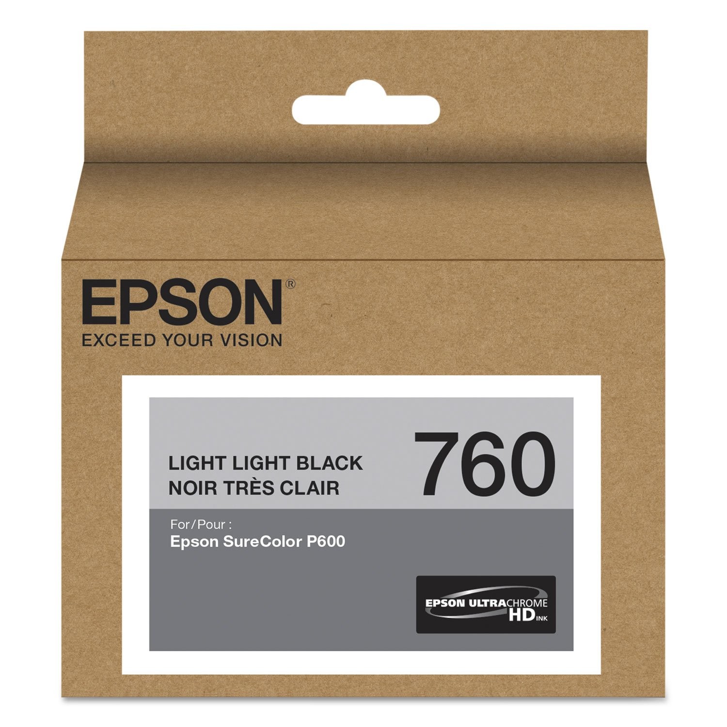Epson UltraChrome HD Light Black Ink Cartridge T760920 9 Color Set 25.9ml