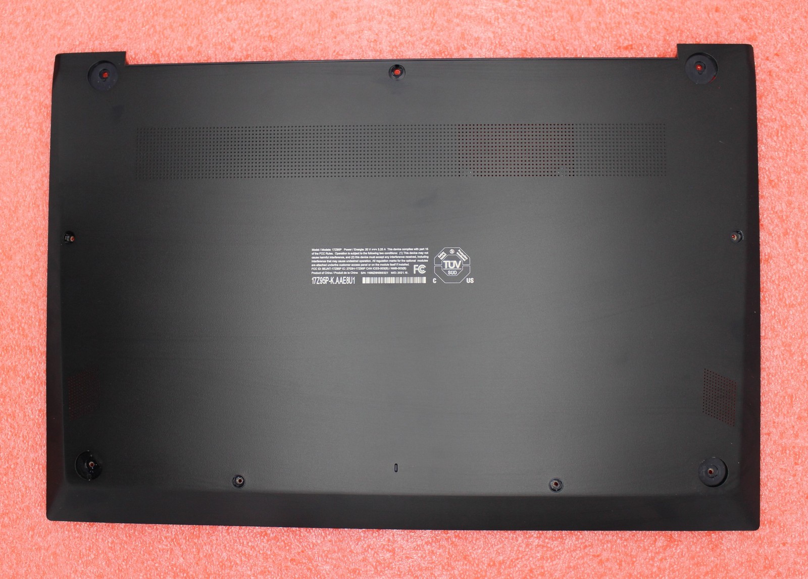 17Z95P-BASE-COVER - LG GRAM 17Z95P Bottom Cover
