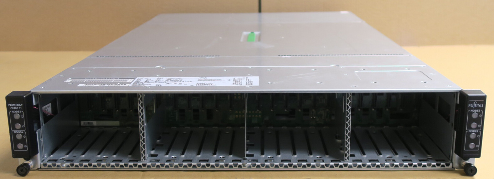 Fujitsu Primergy CX400 S1 24x 2.5" Bay 2U Chassis + 4x CX250 S1 CTO Server Nodes
