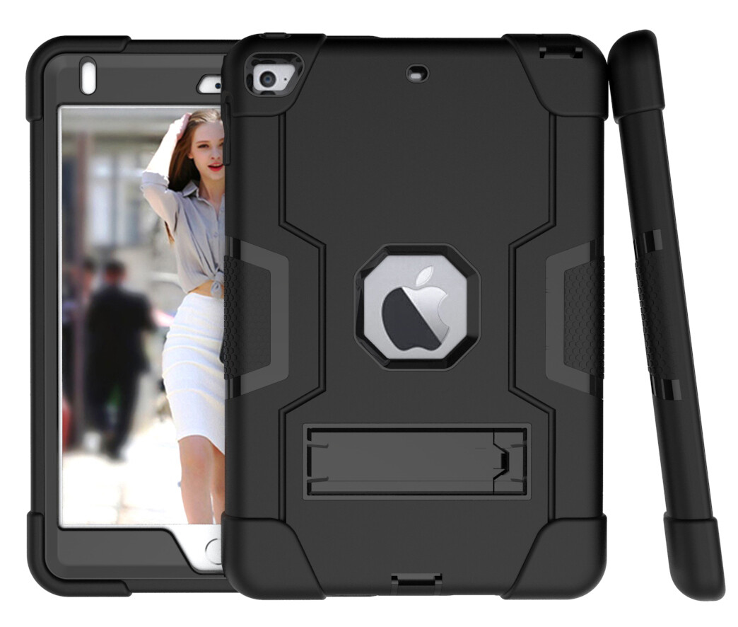 For Apple iPad Mini 1/2/3/4/5 Generation 7.9" Heavy Duty Rugged Case Stand Cover