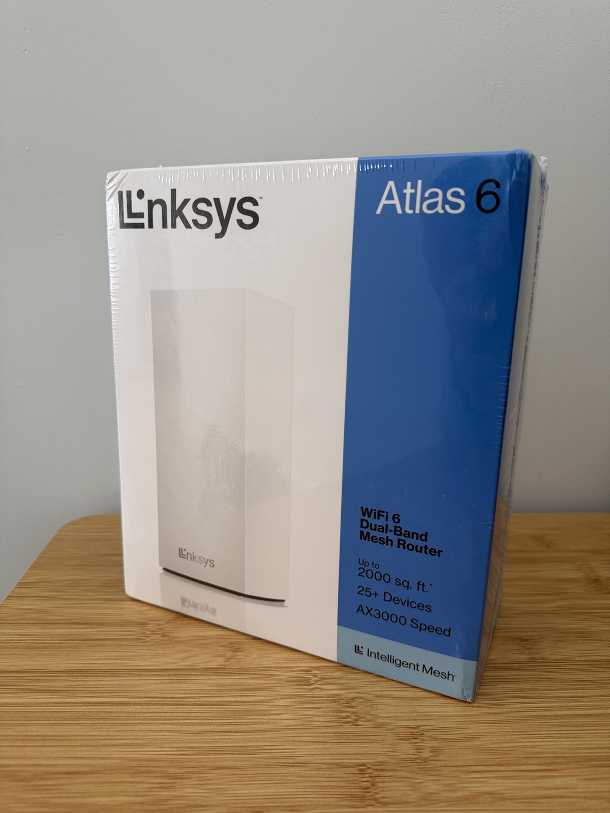 Linksys Atlas 6 Dual-Band AX3000 Wi-Fi 6 Mesh System - White