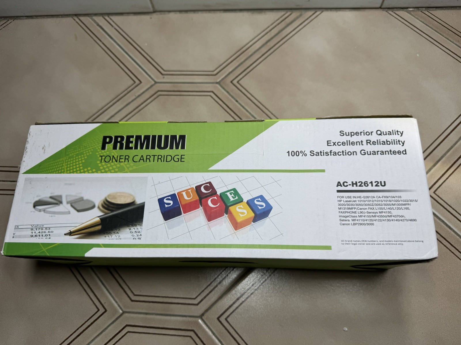 Generic Brand Premium Toner AC-H2612U New. See Picture