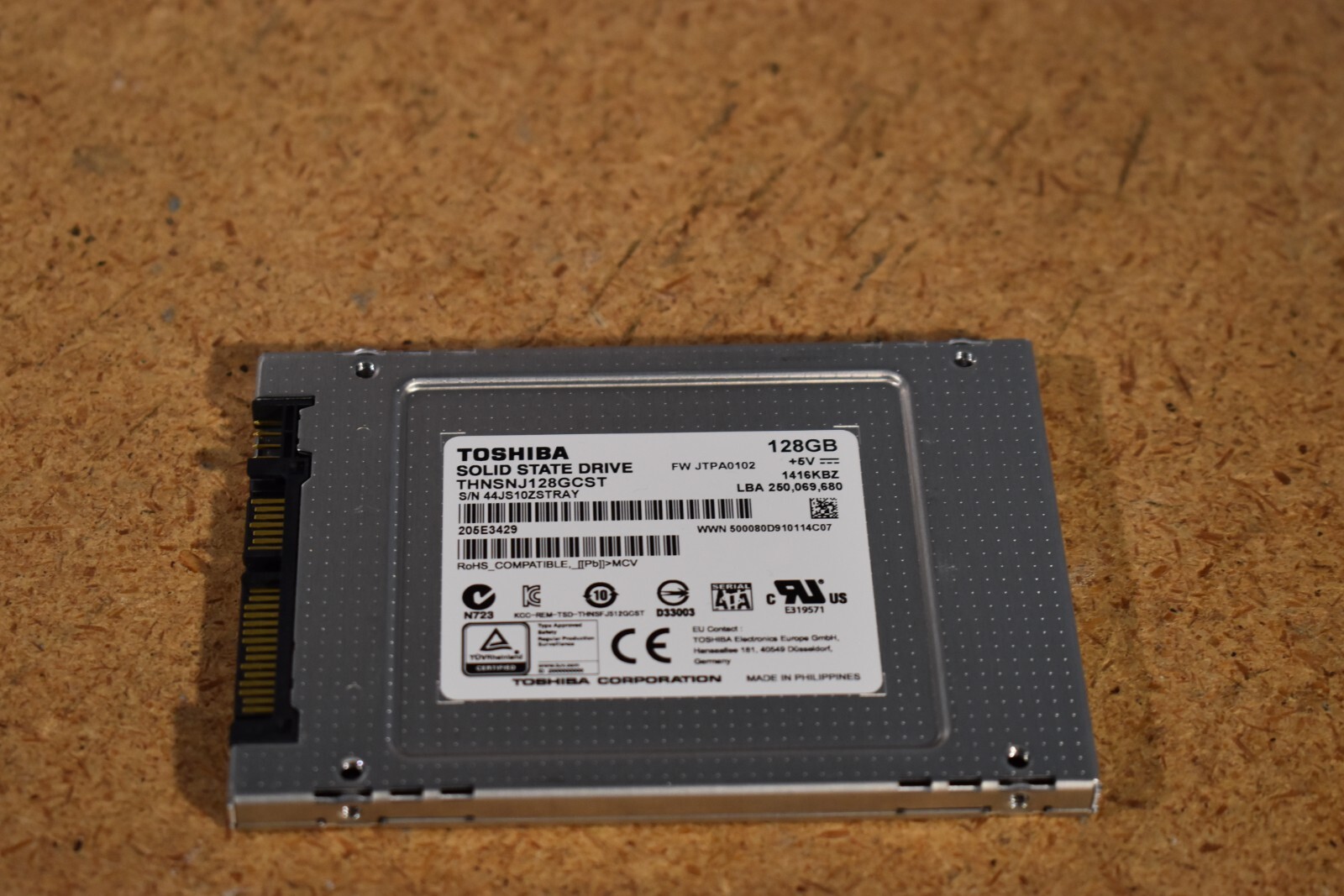 Dell Latitude E6420 SATA 128GB Solid State Drive SSD