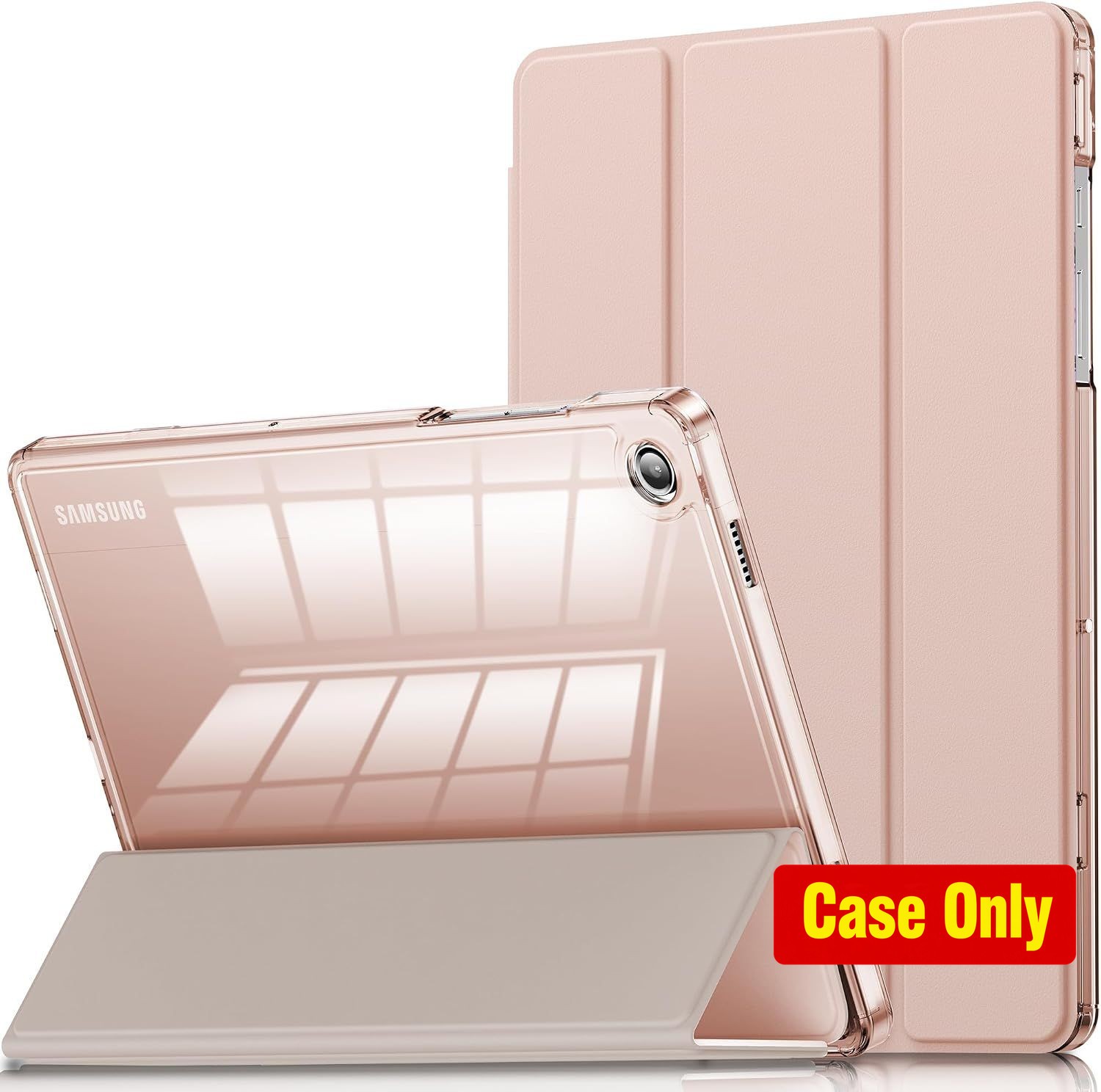 Slim Crystal Clear Case for Samsung Galaxy Tab A11+ Plus 11" with Stand