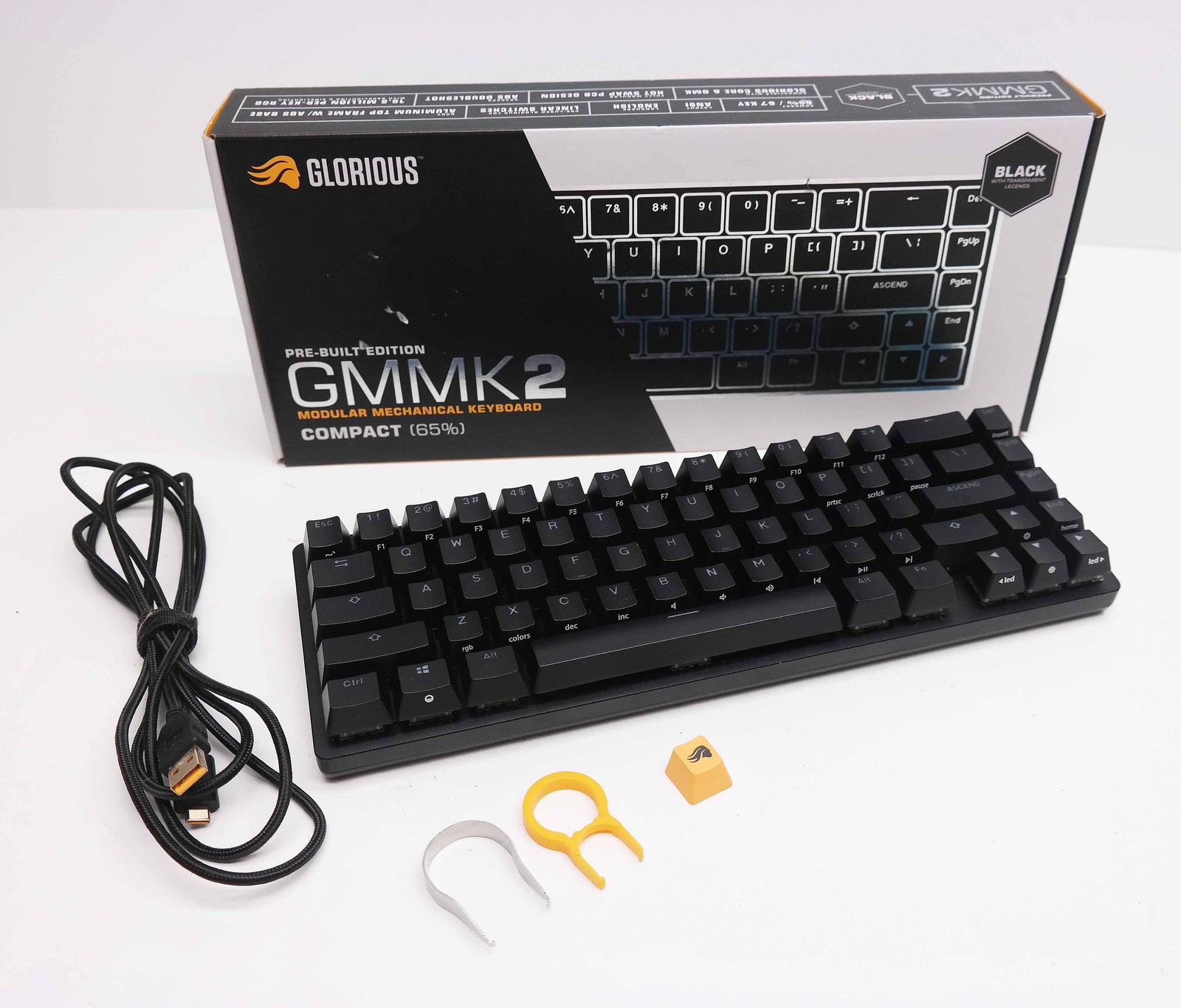 Glorious GMMK2 Compact Wired 65% Gaming Keyboard (GLO-GMMK2-65)