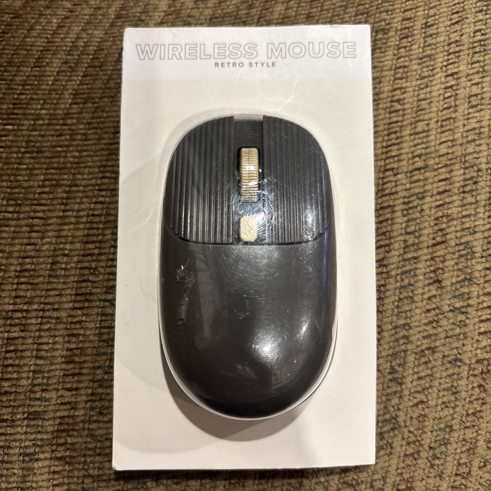 Vivitar Wireless Mouse Retro Style Brand New 